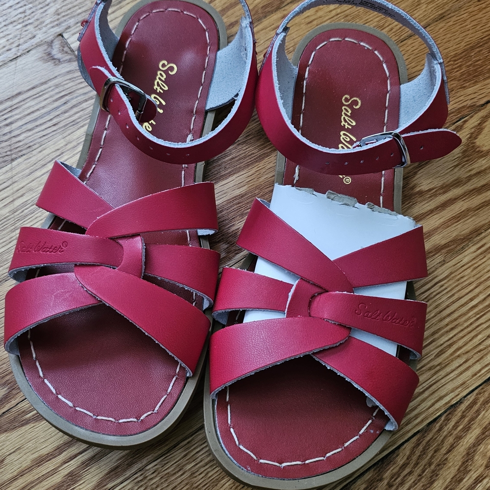 Salt Water Sandals - Red